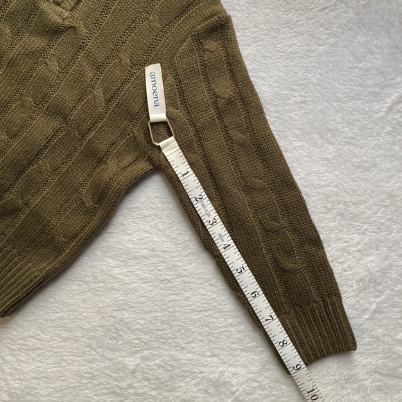 SHEIN Toddler Boys Quarter Zip Cable Knit Sweater (3Y) - Picture 9 of 9